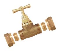 Boutté 2141362 Grifo bicono Tubo ø16, Dorado