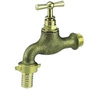 Boutté 2146510 R15BR - Grifo para jardín (latón 15 x 21, diámetro de tubería de 15 mm)
