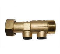 Boutté 3159922 CARP20 - Válvula anticontaminación macho a hembra (20 x 27, con 2 tomas de purga