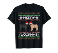Bouvier Des Flandres Navidad Camiseta gráfica económica
