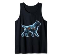 Bouvier-Des-Flandres Perro Retrato Arquitectura Obra De Arte Camiseta sin Mangas