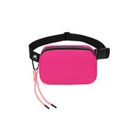 Bovagu Crossbody， Long Strap Crossbody Bag， Anti Theft Crossbody Bag for Women Men Travel Hiking Running,Outdoors Hands-Free Wallets Waist Pack Phone Bag(Rose Red)