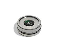 Boveda CVAULT XSmall Twist, recipiente de curado y almacenamiento, inodoro, hermético y resistente a la luz, de acero inoxidable de grado alimenticio, con 62% de humedad relativa