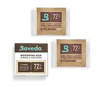 Boveda Música Reed paquetes de humedad 72% RH tamaño 8-2 piezas hojas absorbedor de humedad - instrumentos musicales de madera - humidificador de 2 vías