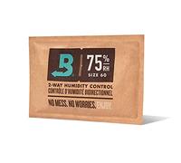 Boveda Paquete de Control de Humedad bidireccional al 75% para almacenar hasta 25 artículos, tamaño 60, Individual, corrige la pérdida de Humedad Importante en Cajas humidificadoras no plásticas,