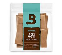 Boveda para instrumentos musicales - Bolsitas | 49% HR - Recambio para funda de tejido | Tamaño 70 para instrumentos de cuerda pulsada y frotada | Pack de 4