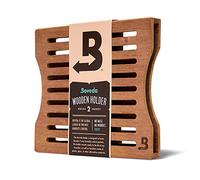 Boveda para puros | Soporte de madera para humidores | Tamaño para dos (2) bolsas del 60 colocadas una junto a la otra (se venden por separado) | Incluye kit de montaje, magnético o con Velcro