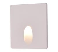 Boven luz escalera LED 3W blanca IP54 3000K aluminio