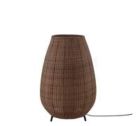 Bover Amphora, lámpara de pie LED, marrón - 123 cm - con enchufe
