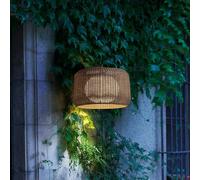 Bover Aplique LED para exterior Fora A, marrón grafito/marrón, Ø 50 cm True