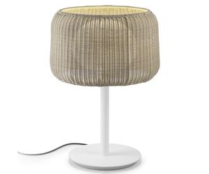 Bover Fora M lámpara de mesa exterior blanco-beige