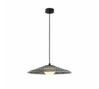 Bover Lámpara colgante exterior LED Nans Balis S/55, marrón/marrón True