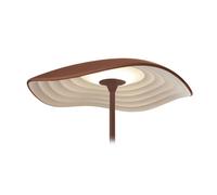 Bover lámpara de mesa LED Valentina M/29, terracota/blanco