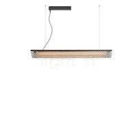 Bover lámpara colgante LED Nans Balis S/140, marrón/marrón, 140 cm