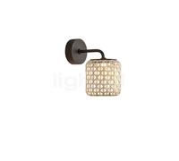 Bover Nans, lámpara de pared LED, beige - 17 cm