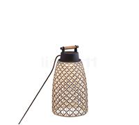 Bover Nans M/49 Lámpara de mesa LED para exterior, marrón