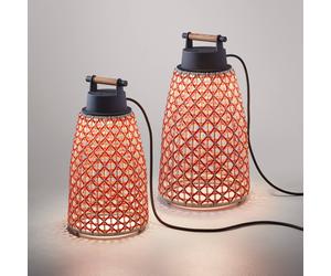 Bover Nans M/41 Lámpara de mesa LED para exterior, roja