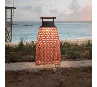 Bover Nans M/49/R Lámpara de mesa recargable para exterior, roja True