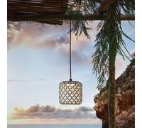 Bover Nans S/16/H colgante LED, enchufe, beige True