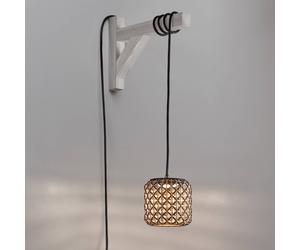 Bover Nans S/16/H colgante LED, enchufe, marrón True