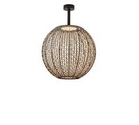Bover Nans Sphere PF/60 LED lámpara de techo para exterior marrón
