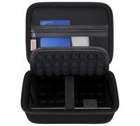 BOVKE Caja de Disco Duro para WD Elements Mi Libro Seagate Expansion Desktop Disco Duro Externo 6TB 8TB 10TB 12TB 14TB 16TB 18TB 20TB, Caja portátil de Escritorio HDD de 3,5 Pulgadas, Negro + Negro