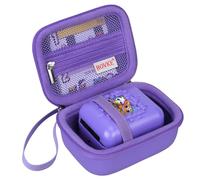 BOVKE Carga para Bitzee Disney/Magicals/Bitzee Mascotas Digitales interactivas, Soporte de Viaje con Espacio Extra para baterías, Púrpura