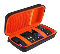 BOVKE duro funda de transporte de viaje para Roku Streaming Stick 3600r/3500R/3500 X B, Negro