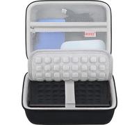 BOVKE Estuche para Seagate Expansion WD Elements My Book Desktop Unidad De Disco Duro Externa HDD 6TB 8TB 10TB 12TB 14TB 16TB 18TB 22TB 24TB 28TB, Estuche portátil para disco duro de escritorio, Negro