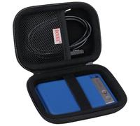 BOVKE Funda de transporte para PLAUD Note AI Voice Recorder y funda magnética, PLAUD Note Digital Audio Recorder Bolsa de almacenamiento con espacio extra para cables de carga, anillo magnético, Negro
