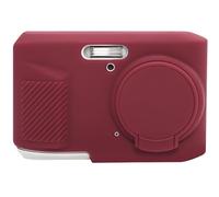 BOVKE Funda para Kodak Pixpro FZ45 - Appareil Photo Numérique Compact, Cubierta de Silicona Suave para Kodak Friendly Zoom FZ45 - Protector Ligero Anti-arañazos, Rojo