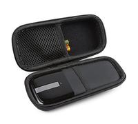 BOVKE Funda Protectora para Ratón Microsoft Surface ARC Mouse Ratones Ultradelgados y Ligeros Funda Rígida de EVA a Prueba de Golpes Bolsa Almacenamiento para Viajes, Negra