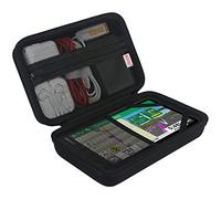 BOVKE La Carcasa GPS es Compatible con la de 6-7 Pulgadas Tomtom GO 620/Tomtom GPS para Coche GO Classic/Discover/Essential/Basic, Garmin DriveSmart 66/76/65 GPS, Bolsa de Cable Adicional, Negra