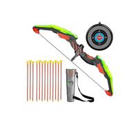 Bow And Archer Set - Archery Toy Set - Led with 13 Suction Cup Arrows, & Quiver