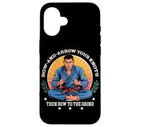 Bow and Arrow Your Knots Then Bow TO The Grind Carcasa para iPhone 16
