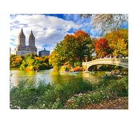 Bow Bridge at Central Park Puzzle | 500 Pieces Puzzles for Adults | Jigsaw Puzzles for Adults, Teens, Kids, Family by Page Publications