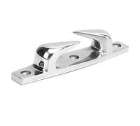 Bow Chock Anchoring Mooring Cleats, Heavy Duty Bow Chocks, 316 Stainless Steel Hollow Fairlead for Marine Sailing, 118mm/4.6in Boat Mooring Cleats with Smooth Polished Surface (mano izquierda)