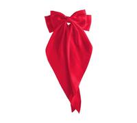 Bow Claw Clip, Bow Clips for Women, Satin Hairclips for Women, Aesthetic Hair Bows, Large Claw Hair Clips, Hair Barrettes for Thick Hair, Elegant Satin Hair Bows, Long-Tail Hair Clips
