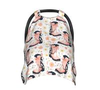 Bow Cowboy Boots Q Print - Fundas de asiento de coche para bebé, funda de lactancia transpirable, funda de lactancia, fundas para cochecito, toldo multiusos para asiento de coche, artículos esenciales