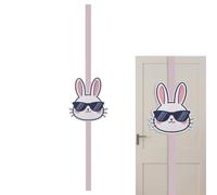 Bow for Front Door,Cute Bunny Head Spring Decoration | Door Ribbon Bows,for Cabinet Dorm Fireplace Home Party School Wardrobe