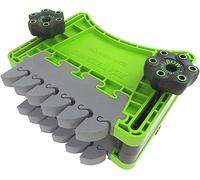 BOW Products FeatherDUO FP3 - Guía de Seguridad para Sierra de Mesa Mesa de Fresado y Sierra de Cinta - Featherboard Apilable con Aletas de EVA para Materiales Altos - Herramientas Carpintería