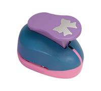 Bow-Shaped Paper Punch, Non-Slip Card Hole Puncher, Decorative Craft Tool Main Feature, School Art Supplies Category With Usage for Card Making Scrapbooking Preschool Classroom Projects Kids