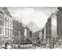 Bow Street Covent Garden Westminster Londres Inglaterra. Visto aquí los Bow Street Runners una fuerza policial voluntaria temprana establecida por el magistrado Henry Fielding en 1749. De la Vieja