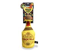 Bow Wow Pet Juguete de Tequila para Perros en Botella, Juguete de Peluche chirriante de una Pieza para Dientes de Mascotas (97677)