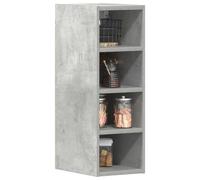 BOWEKAM Armario colgante Riga Hormigón Gris 20 x 29,5 x 60 cm, muebles de madera, armarios y almacenamiento, armarios de cocina