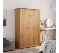 BOWEKAM Armarios y almacenamiento-armarios y armarios-Armario de 3 puertas 118x50x171.5 cm Pine Panama Range
