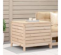 BOWEKAM Asientos al aire libre, sofás seccionales, reposapiés de jardín, 62 x 63,5 x 53,5 cm, madera maciza de pino