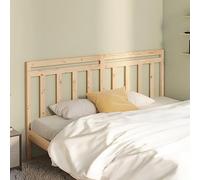 BOWEKAM Cabecero de cama para hogar y jardín, 206 x 4 x 100 cm, madera maciza de pino, elección de muebles
