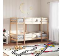 BOWEKAM Camas y accesorios-Camas y marcos de cama-litera sin colchón 80x200 cm madera maciza de pino