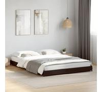 BOWEKAM Camas y accesorios-Camas y marcos de cama-Marco de cama sin colchón, negro, 120 x 200 cm